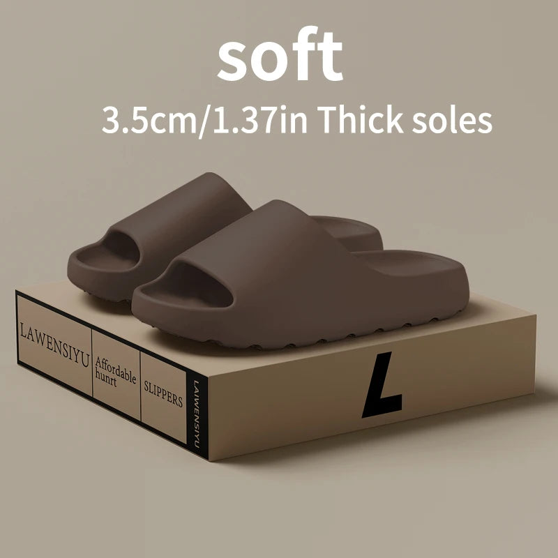 Big Size 47 48 49 Men's Casual Shoes Men and Women EVA Soft-soled Lightweight Home Slippers High-quality Exclusive Brand Slides