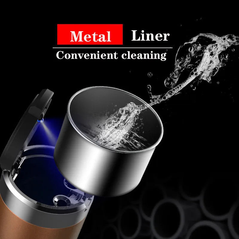 Car ashtray with blue LED light for BMW M E46 E90 E60 F01 F10 F20 F30 E36 E39 E87 M1 M2 M3 M5 X1 X3 X4 X5 X6 X7 G01 G02 G05 G30