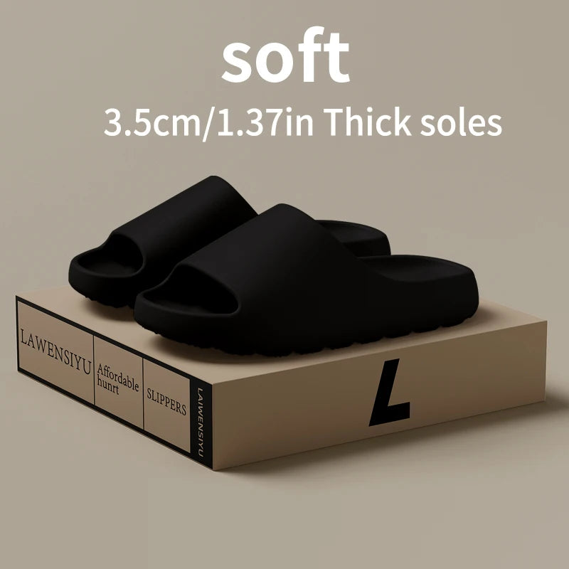 Big Size 47 48 49 Men's Casual Shoes Men and Women EVA Soft-soled Lightweight Home Slippers High-quality Exclusive Brand Slides