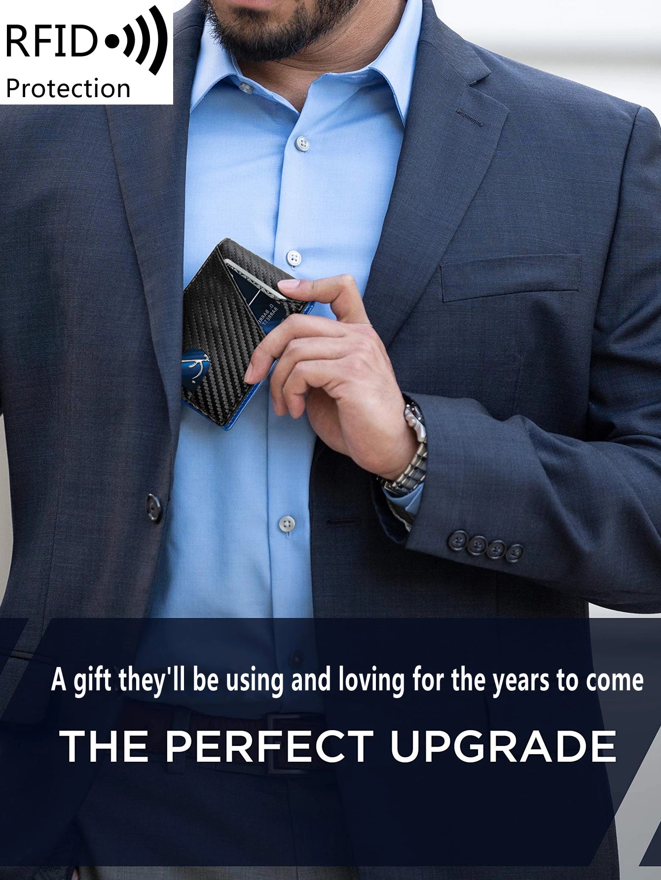 Μen's wallet Pocket - Portable card holder