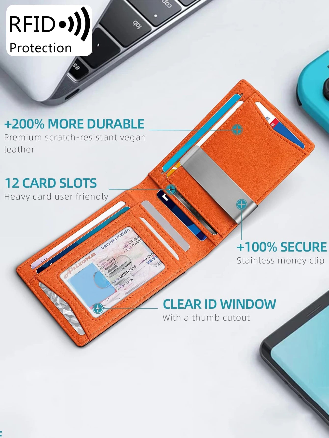 Μen's wallet Pocket - Portable card holder