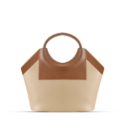 Zenvy Beige Victoria HandBag